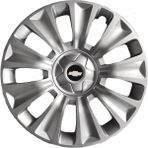 Hmnl Chevrolet Festiva 15'' Inç Gri 4'lü Set Jant Kapağı Çelik Jant Görünümlü