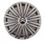 HMNL Citroen Citroen Berlingo 14'' Inç Gri 4lü Set Jant Kapağı Çelik Jant Görünümlü
