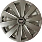 HMNL dacia Sandero 15'' Inç Gri 4lü Set Jant Kapağı Çelik Görünümlü