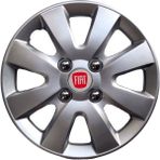 Hmnl Fiat Panda 15'' Inç Gri Jant Kapağı 4 Adet Çelik Jant Görünümlü