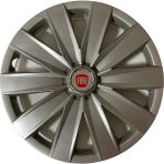 HMNL Fiat Siena 14'' Inç Gri Kapağı 4'lü Çelik Jant Görünümlü