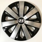 Hmnl Hyundai Accent Era 15'' Inç Gri - Siyah 4'lü Set Jant Kapağı Çelik Jant Görünümlü