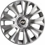 Hmnl Hyundai Coupe 15' 'Inç Gri 4'lü Set Jant Kapağı Çelik Jant Görünümlü