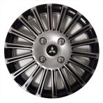 HMNL mitsubishi Eclipse 15'' Inç Gri - Siyah 4lü Set Jant Kapağı Çelik Jant Görünümlü
