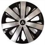 HMNL Mitsubishi Lancer 14'' Inç Gri - Siyah 4lü Set Jant Kapağı Çelik Jant Görünümlü