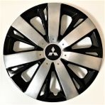 HMNL mitsubishi Space Wagon 14'' Inç Gri - Siyah 4lü Set Jant Kapağı Çelik Jant Görünümlü