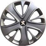 Hmnl Peugeot 206 15'' Inç Gri 4'lü Set Jant Kapağı Çelik Jant Görünümlü