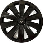 HMNL Renault Kangoo 15'' Inç Piano Black 4'lü Set Jant Kapağı