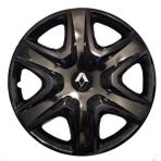 HMNL Renault R19 14'' Inç Piano Black 4'lü Set Jant Kapağı