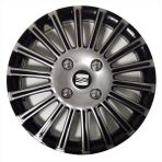 HMNL Seat Altea 15'' Inç Gri - Siyah 4'lü Set Jant Kapağı Çelik Jant Görünümlü