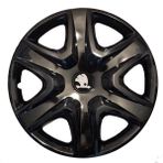 Hmnl Skoda 14'' Inç Piano Black 4'lü Set Jant Kapağı Çelik Jant Görünümlü