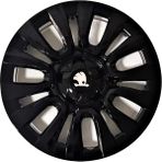 HMNL Skoda Forman 15'' Inç Piano Black 4'lü Set Jant Kapağı Çelik Jant Görünümlü