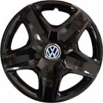 Hmnl Volkswagen Santana 15'' Inç Piano Black 4'lü Set Jant Kapağı Çelik Jant Görünümlü
