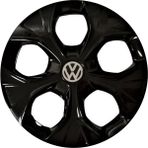 HMNL Volkswagen Scirocco 14'' Inç Piano Black 4'lü Set Jant Kapağı Çelik Jant Görünümlü