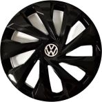 HMNL Volkswagen Up Club 14'' Inç Piano Black 4'lü Set Jant Kapağı Çelik Jant Görünümlü