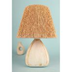 Hmydesign Serre Handmade Seramik Abajur Natural