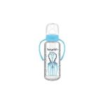 HN - 402 HANYMİSH KULPLU CAM BİBERON 240 CC - Mavi - 240 ml