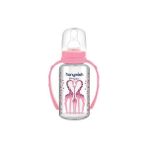 HN - 403 HANYMİSH KULPLU CAM BİBERON 125 CC - Açık Pembe - 125 ml