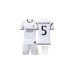HN Sport Real Madrid Çocuk Bellingham Forması Şortu ve Çorapları 3lü Set - Beyaz - 7 - 8 Yaş
