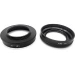 HN40 46MM Metal Süngü Dağı Lens Hood Kapağı Nikon Z Dağı Z50 Z Dx 16-50MM F3.5-6.3VR Kamera Lensleri (Yurt Dışından)