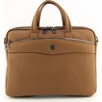 Hnb Unisex Macbook Air Pro 13 & 13.3 Inç Evrak Laptop Çantası - Taba