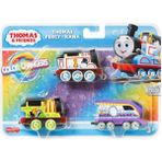 HNP82 Thomas ve Arkadaşları - Renk Değiştiren Küçük Trenler 3lü - 1BW-Beyaz