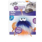 Hnrlishp Afp Furry Ball - Tüylü Renkli Fare Oyuncak Turuncu