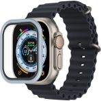 Hnrlishp Newface Watch Ultra 49MM Alüminyum Kasa Cam Ekran Koruyucu - Mi - Mavi