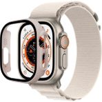 Hnrlishp Newface Watch Ultra 49MM Desert Camlı Kasa Ekran Koruyucu - Metalik Gold - Altın