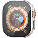 Hnrlishp Newface Watch Ultra 49MM Leg Camlı Kasa Ekran Koruyucu - Gümüş