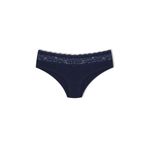 HNX UNDERWEAR Beli Dantelli Yarım Şort Kadın Boxer Külot Lacivert L hnxNM6075
