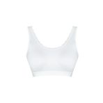 HNX UNDERWEAR Beyaz Dantelli Kaşkorse Kalın Askılı Pedli Kadın Büstiyer Beyaz XL hnxNM689