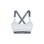 HNX UNDERWEAR Beyaz Love Lastikli Çapraz Askılı Sporcu Sütyen Beyaz XL hnxNM537
