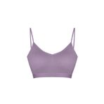HNX UNDERWEAR Eflatun Kaşkorse İnce Askılı Pedli Kadın Büstiyer Eflatun S hnxNM642