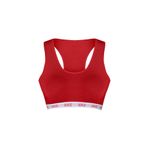 HNX UNDERWEAR Kadın Pedli Sporcu Sütyen Kırmızı M hnxNM521