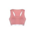 HNX UNDERWEAR Kadın Pedli Sporcu Sütyen VİZON S hnxNM506