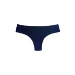 HNX UNDERWEAR Lacivert İnterlok Kumaş İz Yapmaz Hayalet Dikişsiz Brazil Kadın Külot Lacivert S/M hnxNM369