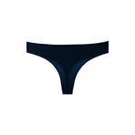HNX UNDERWEAR Lacivert Pamuklu Düz Renk Kalpli Lastik Basic Kadın Tanga Külot Lacivert XL hnxNM6658