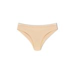 HNX UNDERWEAR Micro Lazer Kesim Petek Lastik Hayalet Brazil Kadın Külot Ten L hnxNM3496