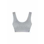 HNX UNDERWEAR Pedli Sporcu Kadın Sütyen Gri M hnxNM442
