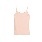 HNX UNDERWEAR Şeftali Pamuklu İnce Askılı Fitilli Kadın Atlet Şeftali XL hnxNM313