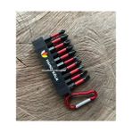 Hnz Köln Ph2 Yıldız Uç Düz Bits Uç Seti Düz Matkap Ucu Seti Ph1 Yıldız Uç 10PCS - 5CM - Siyah