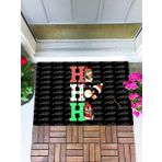Ho Ho Ho Kapı Önü Paspası Dekoratif Kapı Paspası Dış Mekan Paspas Ev Içi Paspası 45x70cm