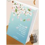 Hobbi Tasarım Özel Tasarımlı Huzur Ajandası Bir Çiçekle Bahar Gelmez (Ciltli) / Hobbi Tasarım