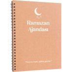 Hobbi Tasarım Ramazan Ajandası - 1 Adet - Renkli