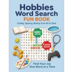 Hobbies Word Search Puzzle Book: Large Print Word Search about Gardening, Crafting, Gaming and Many More. A great gift for anyone who loves a brain challenge. 8.5x11 inches.
