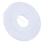 HOBBIESAY 10,97 m korse çubuğu, polyester çubuk, dikmek için, beyaz sütyen, dikilebilir korse aksesuarı, korse, gelinlik, gece elbisesi, iç çamaşırı için