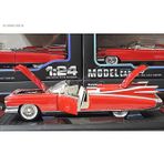 Hobbiez World Cadillac Eldorado Biarritz Convertible Diecast 1959 Kırmızı Model Araba