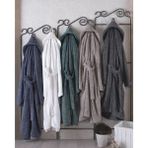 Hobby Aria Pamuklu Kadın/erkek Bornoz - L-XL - Gri