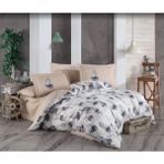 Hobby Çift Kişilik Ranforce Nevresim Takımı Milena Mavi - 200 x 220 cm